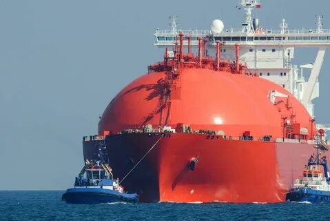 Танкер перевозящий сжиженный газ