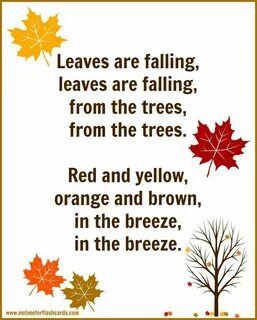 Песня fall leaves