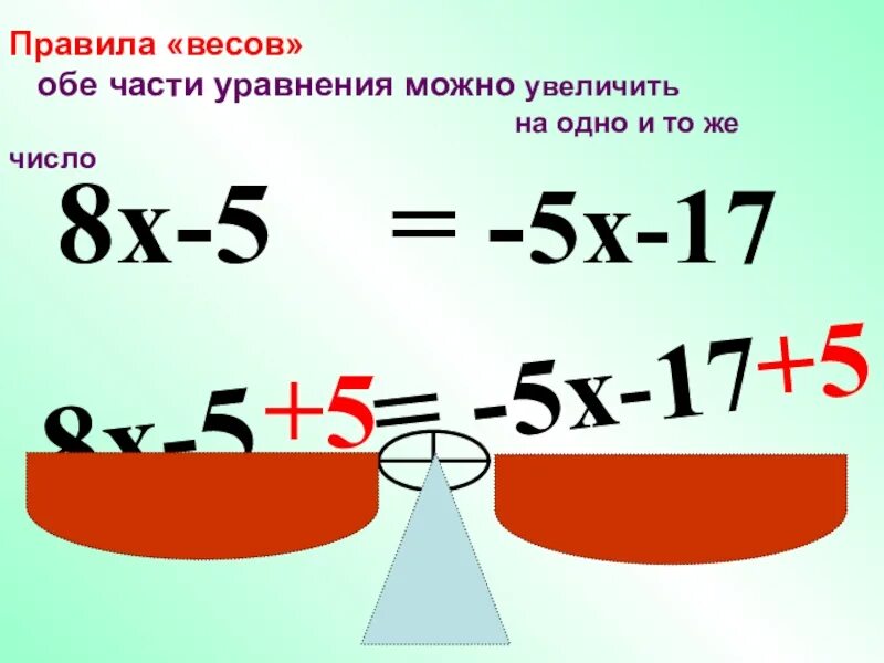 Правило массы. Решение уравнений методом весов 5 класс. Алгоритм решения уравнений методом весов. Как решить уравнение методом весов. Как решать уравнения методом весов 6 класс.