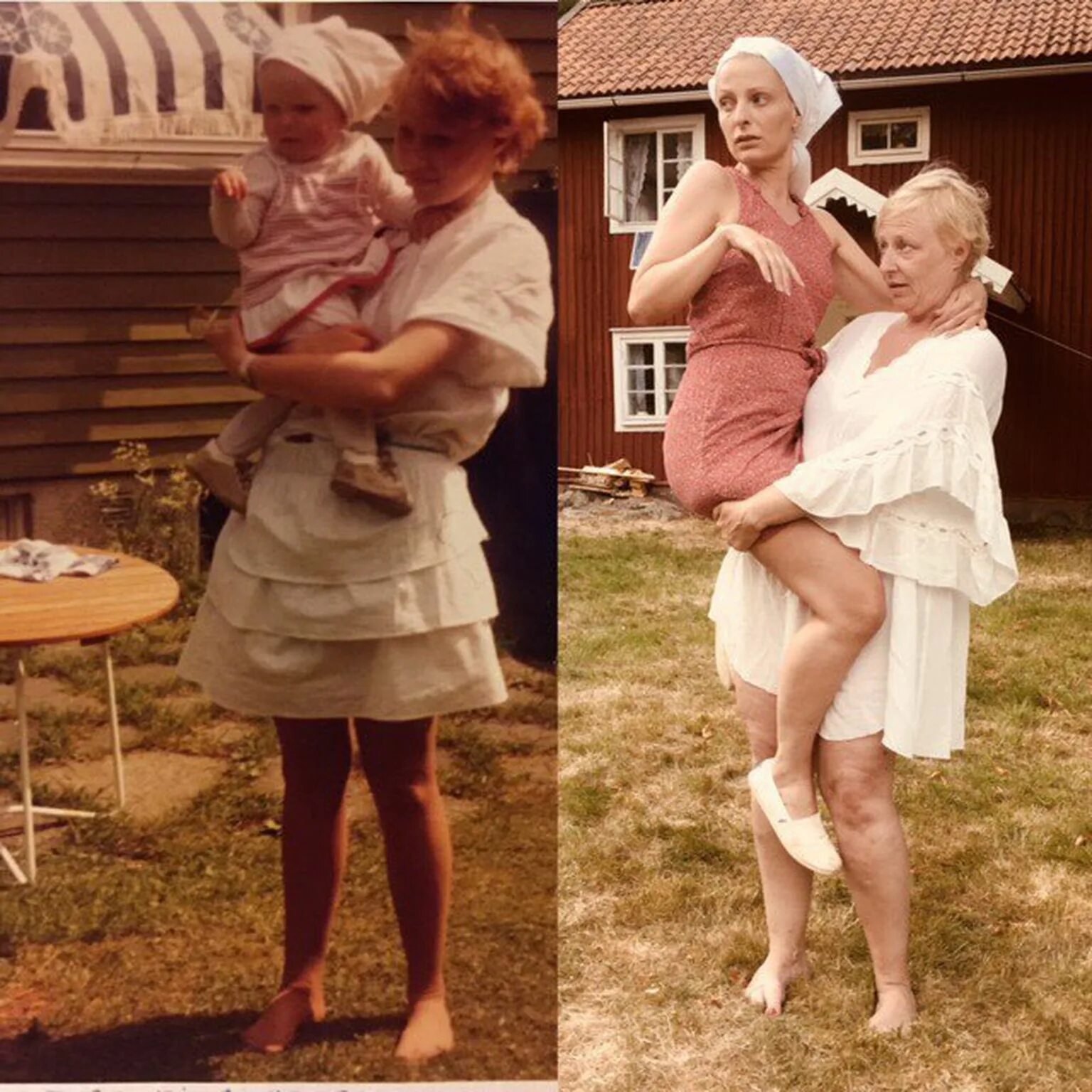 Год спустя. Много лет спустя. Мама и дети через много лет. Сквозь года.