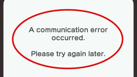 Error occurred please send