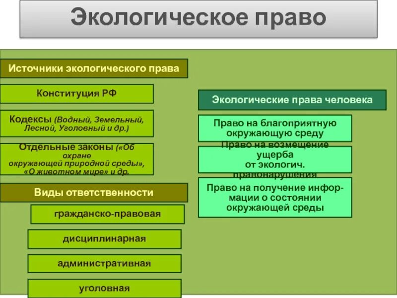 Экологическое право. Экологическое право законы. Экологическое право рф статьи