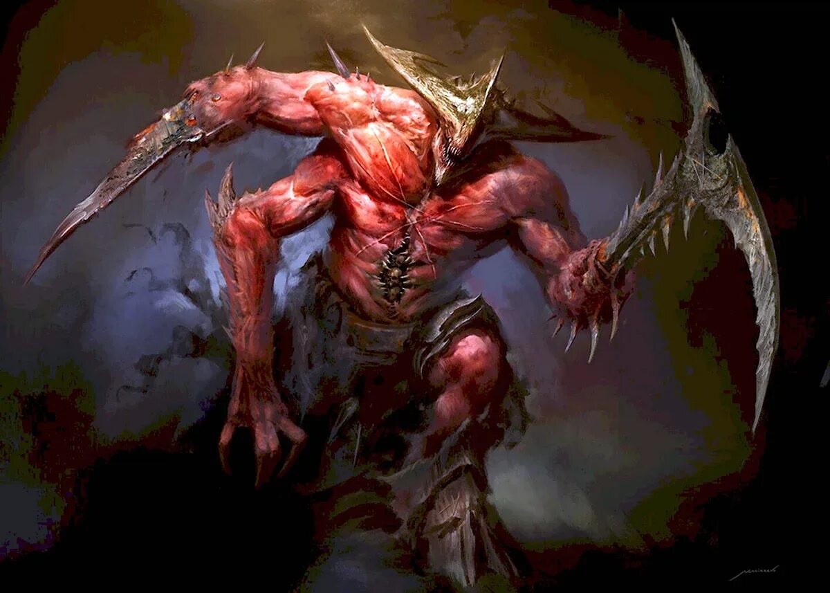 The demonic watcher