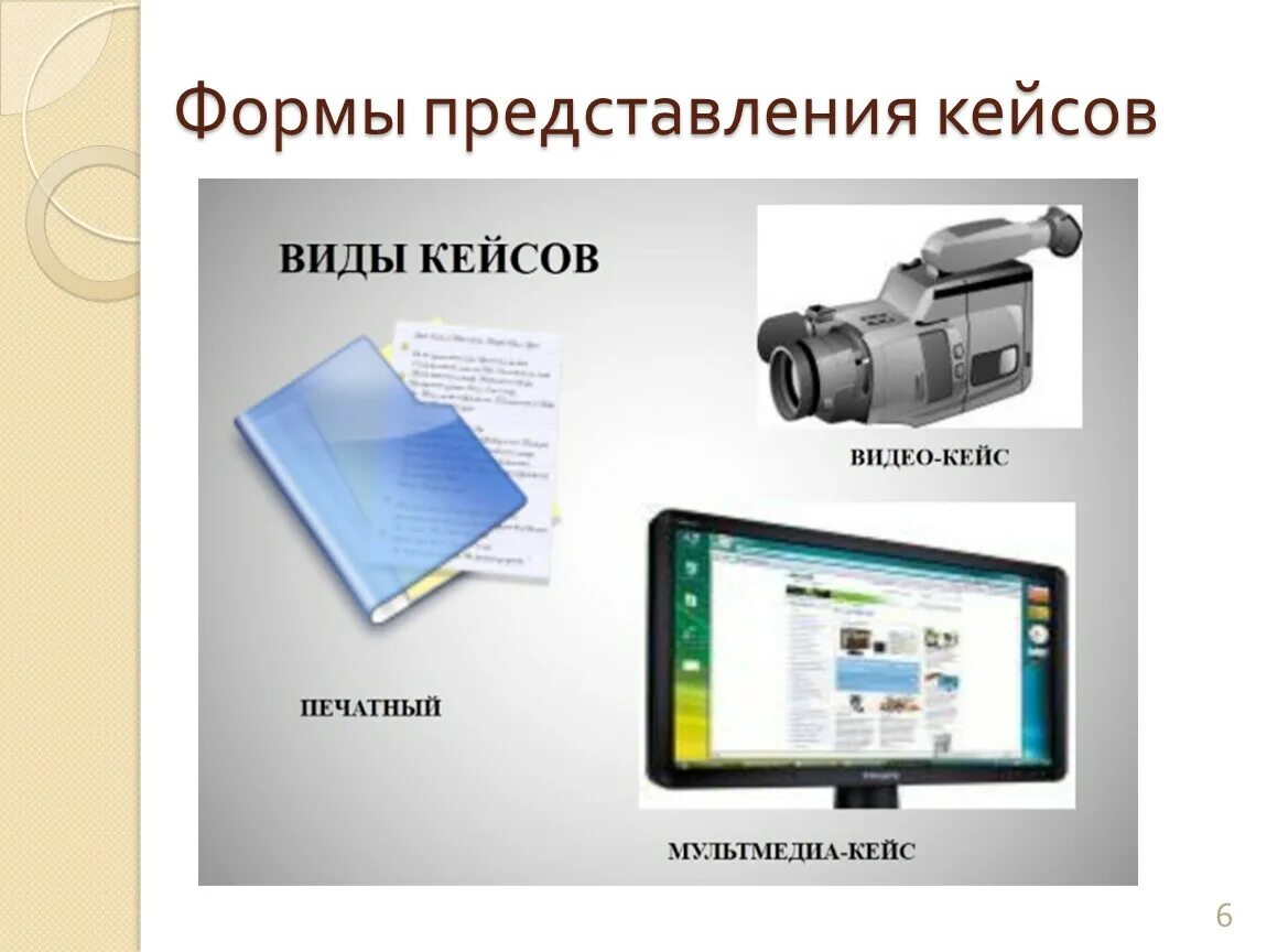 Видео кейс. Мультимедиа кейс. виды кейсов. печатный кейс. формы представления кейсов.