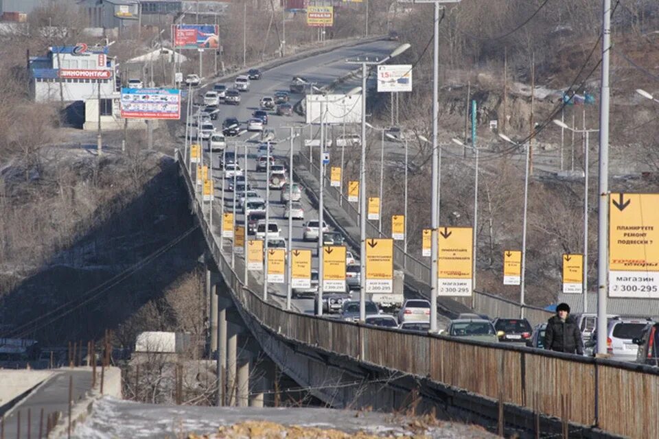 Рудневский мост Владивосток. Рудневский мост Владивосток новый. Рудневский мост 1980. Новый мост во Владивостоке. Рудневский мост