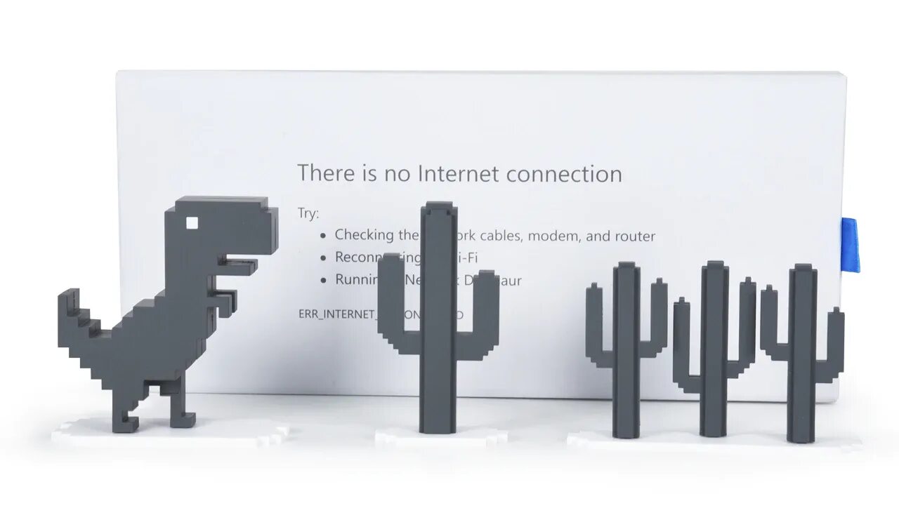 No Internet Dinosaur. Internet outage. Internet connection. Google no Internet game. Checking connectivity