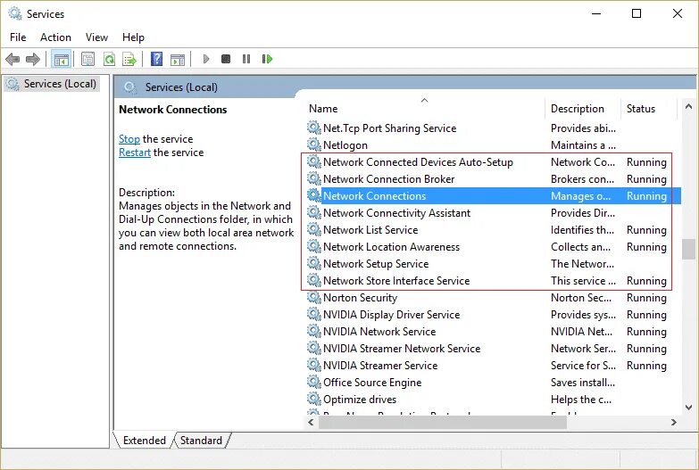 Get network connection. Privacyware network service что это. store network services.