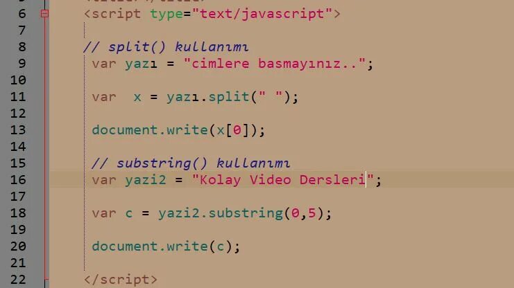 Js разбить строку