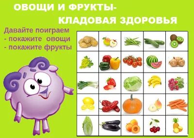 Овощи и фрукты кладовая