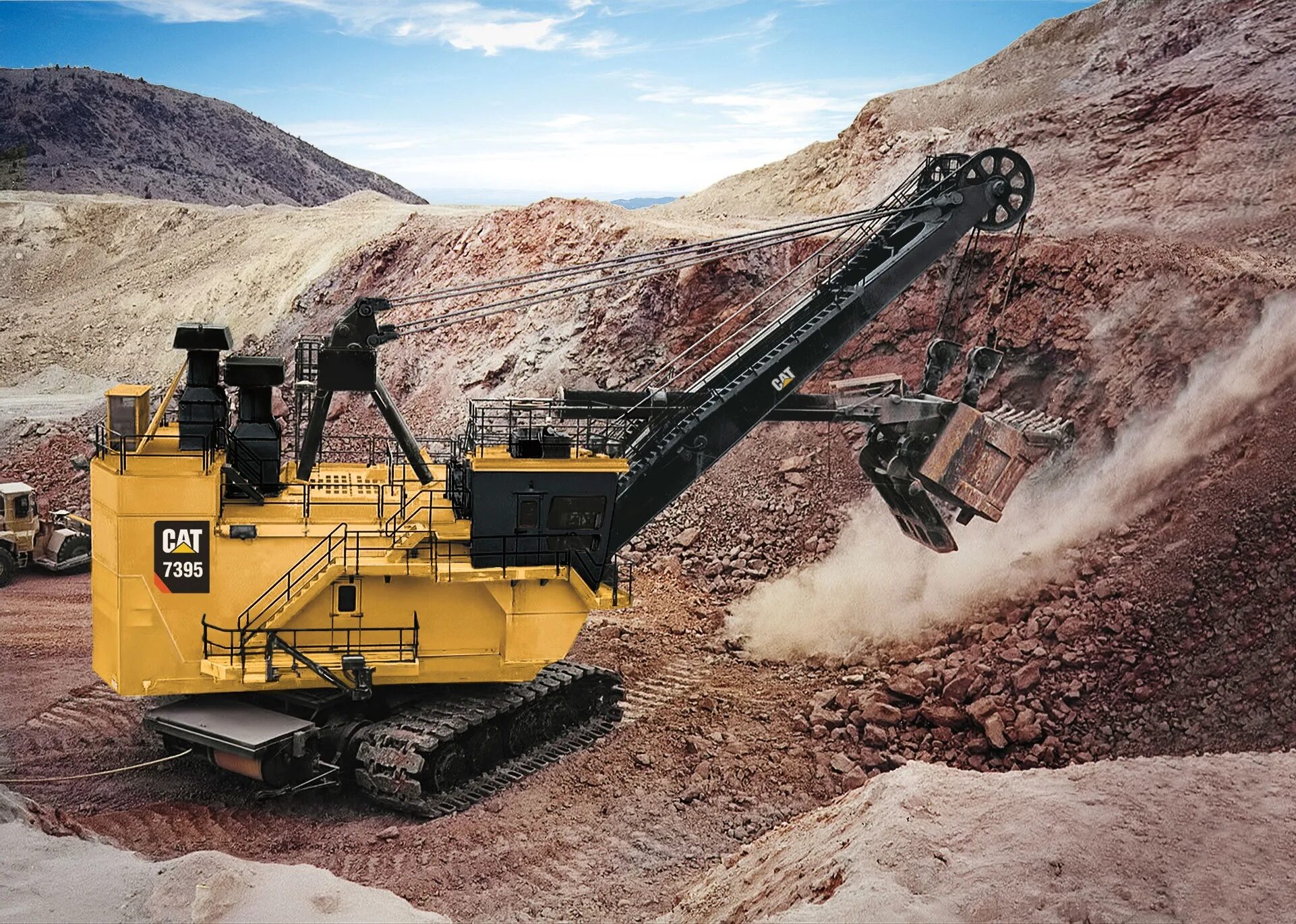 Драглайн Катерпиллер. Драглайн Cat 8750. Экскаватор Катерпиллер канатный. Caterpillar 8750. Горнорудная промышленность урала обеспечивает