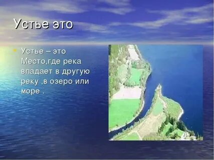 Столица в устье реки