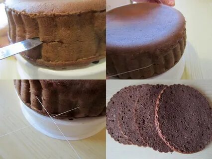 Шоколадный шифоновый бисквит для торта пышный