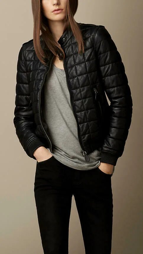 Burberry Brit Quilted Leather. Burberry стеганая куртка женская кожаная. Burberry Black Quilted. Стеганая куртка кожаная Burberry.