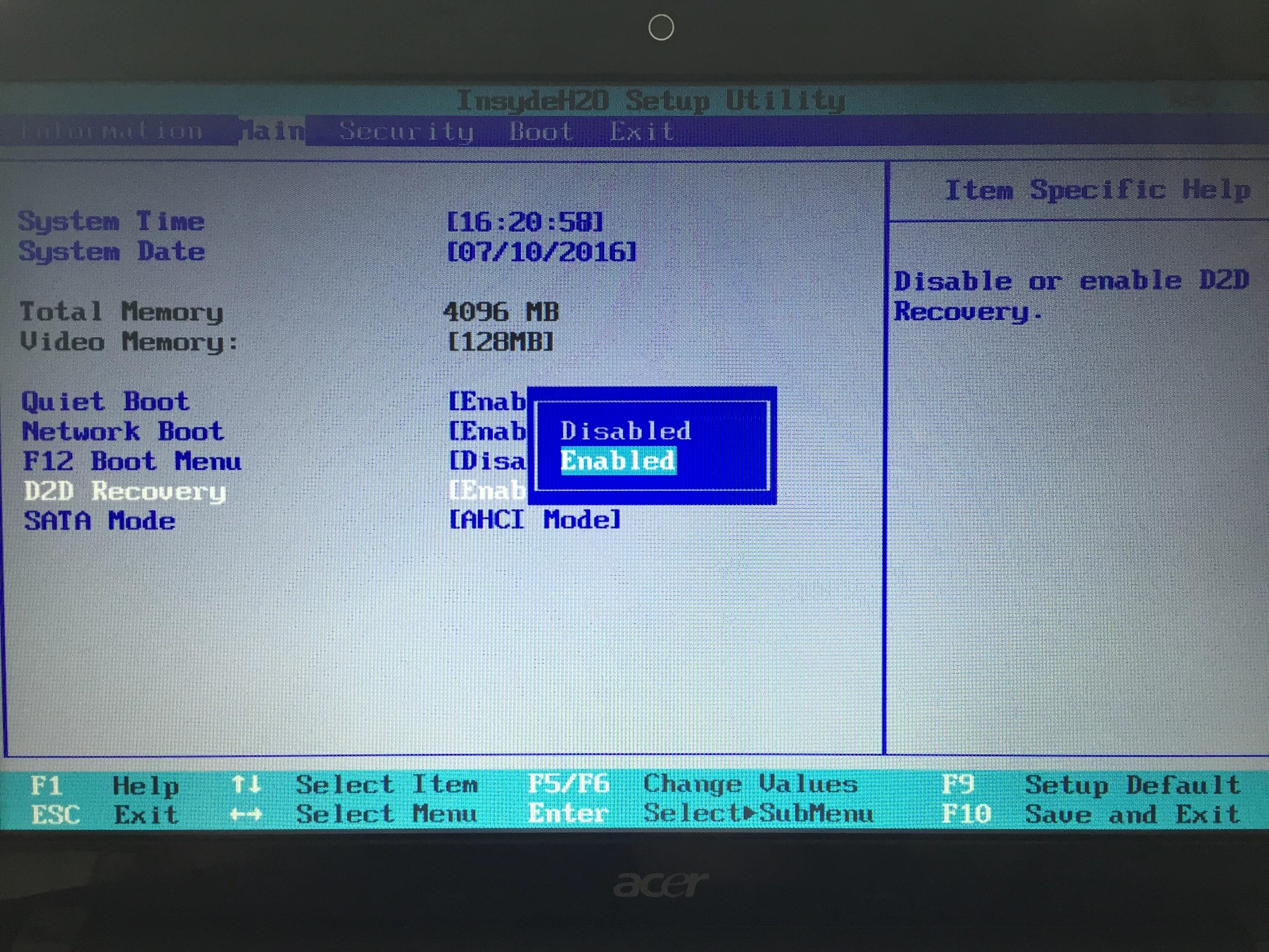 Acer uefi. Insydeh20 setup utility. bios insydeh20. insydeh20 setup utility как отформатировать жесткий диск. acer setup utility 5.0.