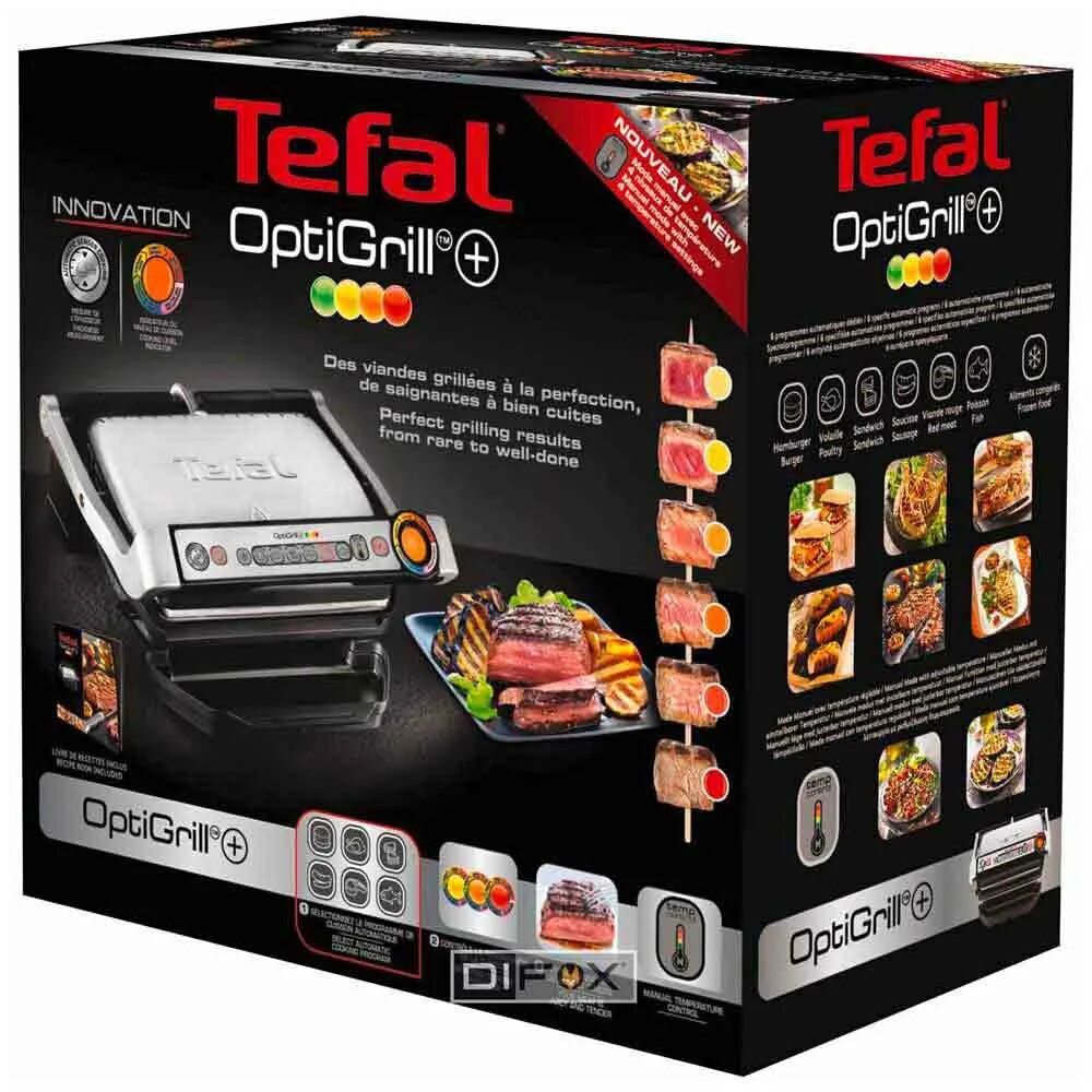 Tefal gc712d34. Tefal Optigrill+ gc712 Tefal. Tefal Optigrill gc712d34. Tefal Optigrill gc712d34 насадки.