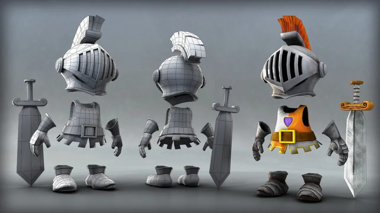 Игра для создания 3д моделей