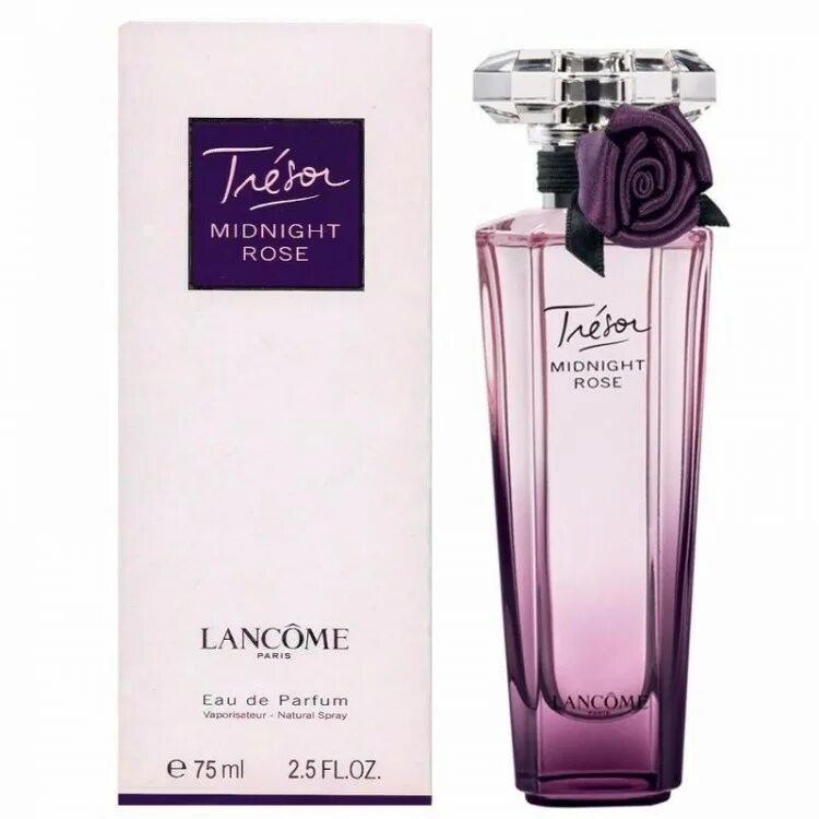 Lancome духи отзывы. Lancome Tresor Midnight Rose EDP, 75 ml. Парфюмерная вода Lancome Tresor Midnight Rose. Lancome Tresor Midnight Rose 30ml. Lancome Tresor Midnight Rose (l) EDP 75ml.