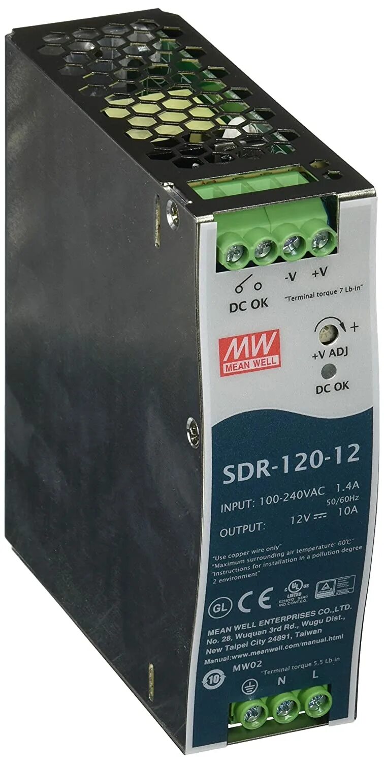 Блок питания sdr-120-12. Sdr-120-12, блок питания, 12в,10а,120вт. Блок питания sdr-120-12. Sdr 120 12. Блок питания sdr-120-24 mean well.