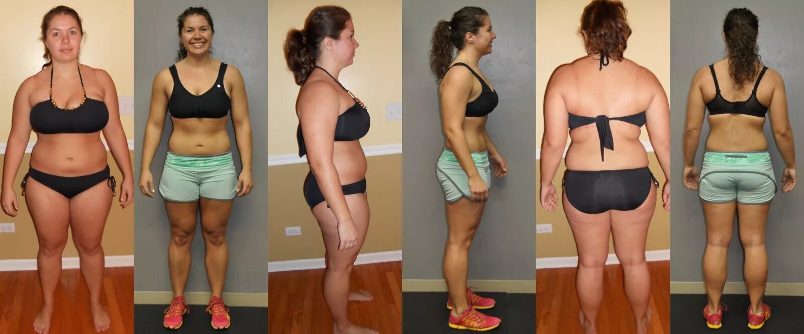 Before after exercises