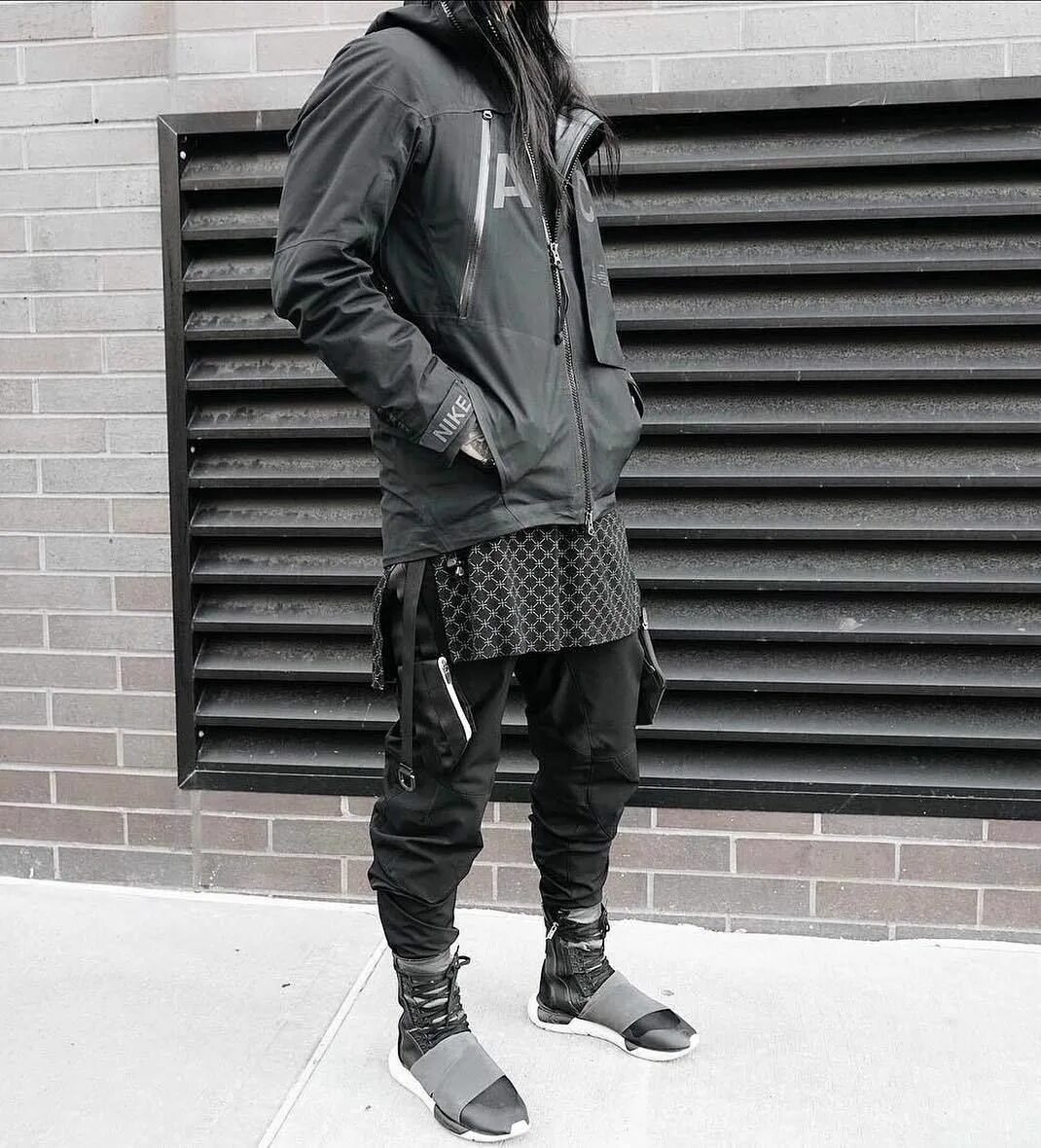 Techwear ниндзя. Одежда Techwear Streetwear. Urban Ninja Techwear. Techwear стиль Самурай. Dark wear