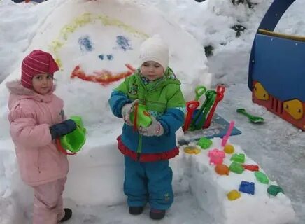 Снег в доу