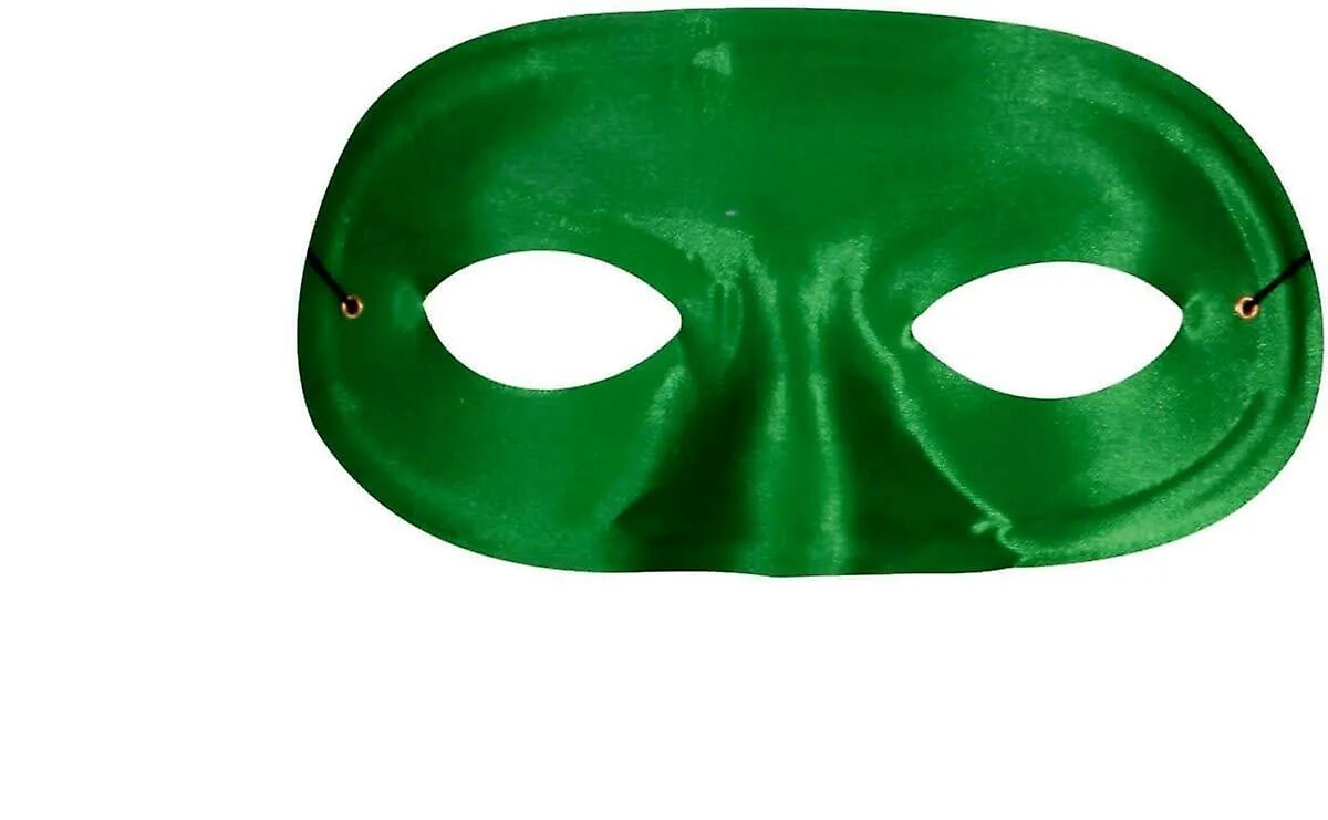 Маска Carnival Green. Салатовая маска. Полумаска маскарад. Маска для лица/зеленая.