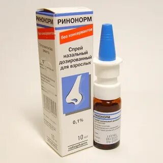 Капли в нос ринонорм