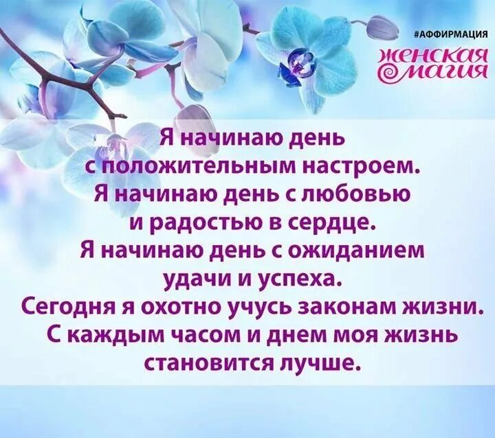 Аффирмация дня