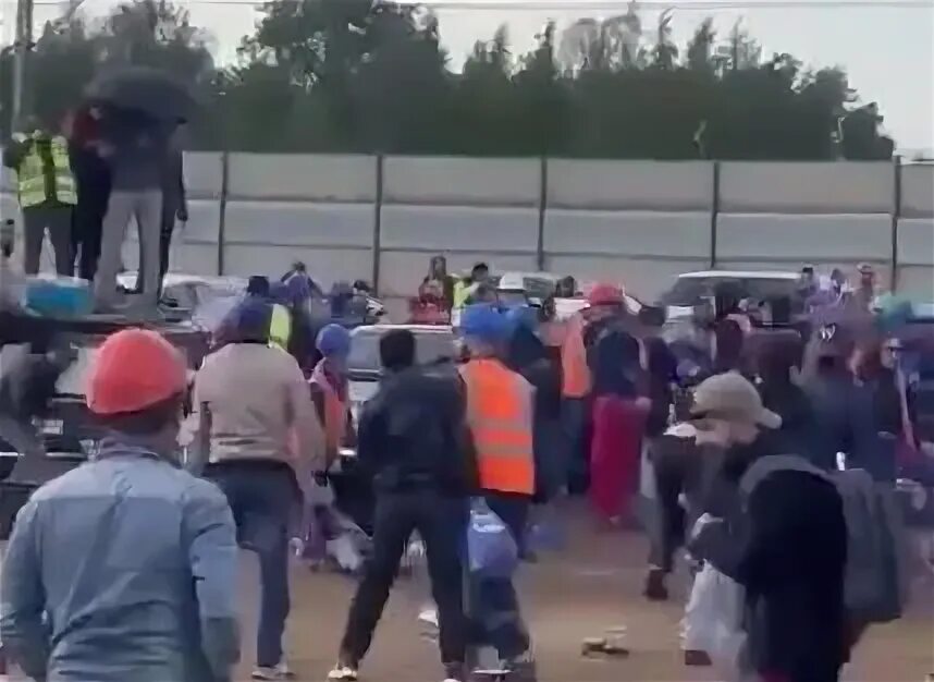 лахта центр в санкт петербурге драка мигрантов