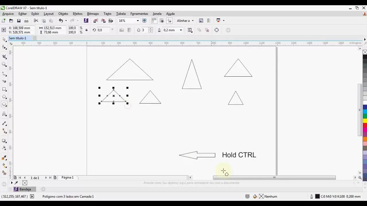 Треугольник в coreldraw. Рисование в coreldraw. Nhteujkmybr d rjhtk. Треугольник ВУВ кореле. Фигуры в coreldraw