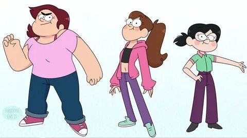 Teen Grenada, Mabel and Candy by turquoisegirl35 : gravityfalls.