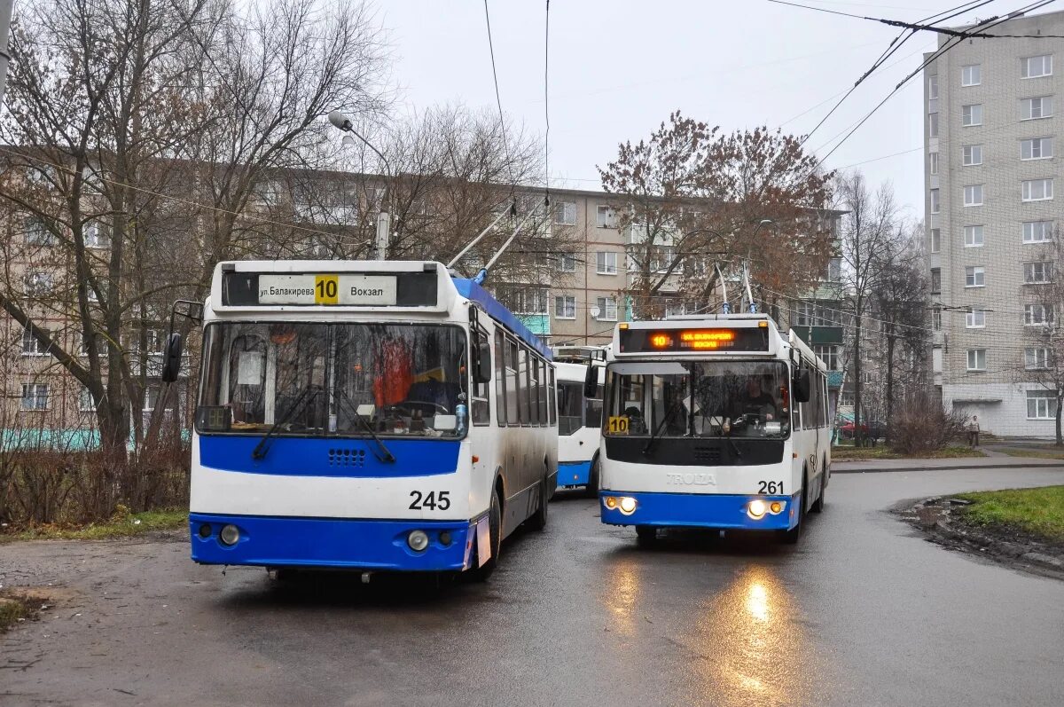 Конечная 10 троллейбуса