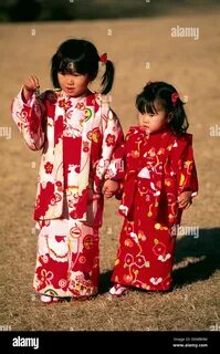 Japan, Tokyo, Meiji-Jingu shrine, Seijin-no-hi, Adult's Day, children ...