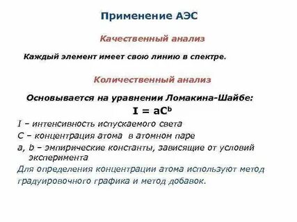 Аэс анализ