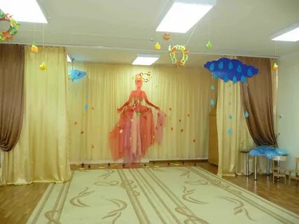 Украшения музыкального зала в детском саду