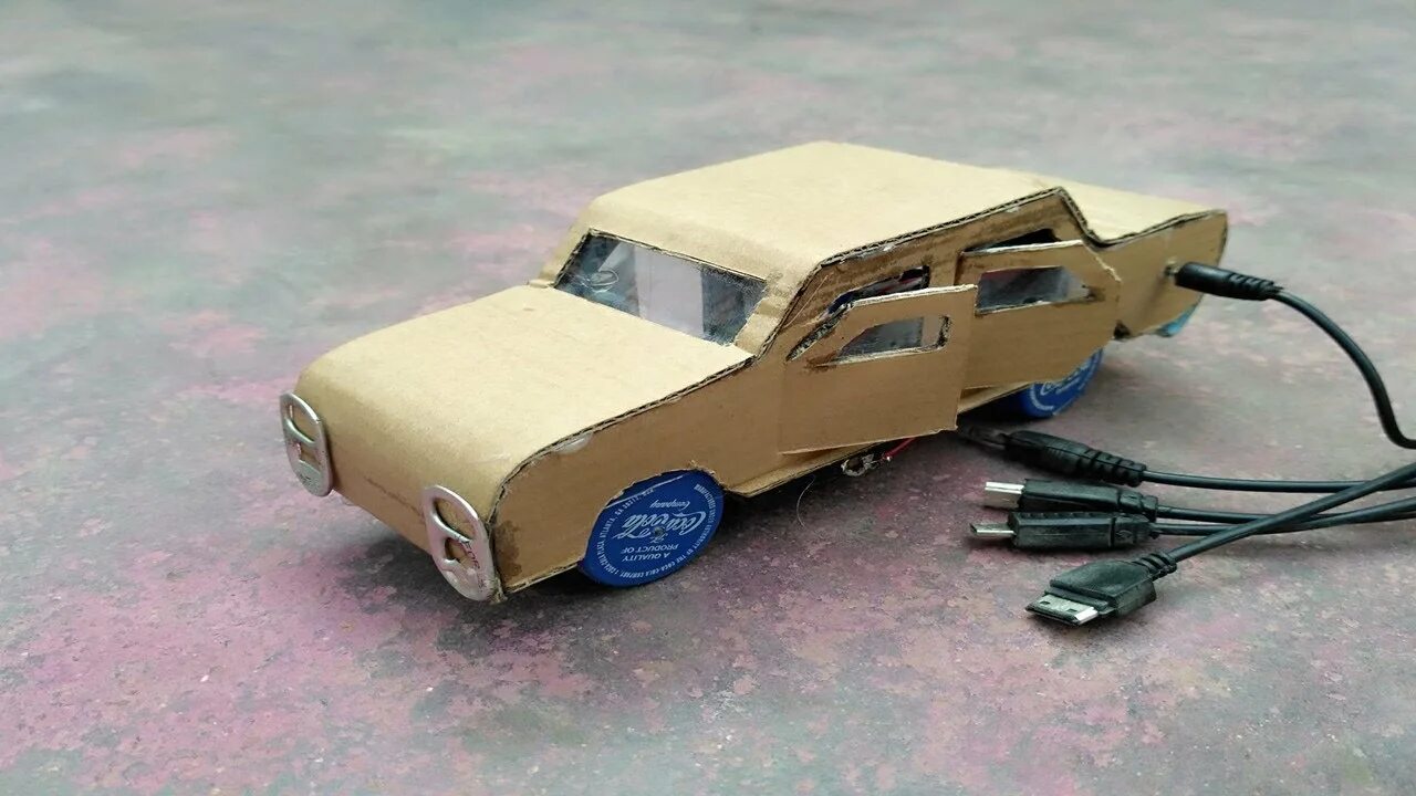 How to make car. DIY car. How make a Mercedes Benz Toy car with Motor с размером. Make a car DIY.