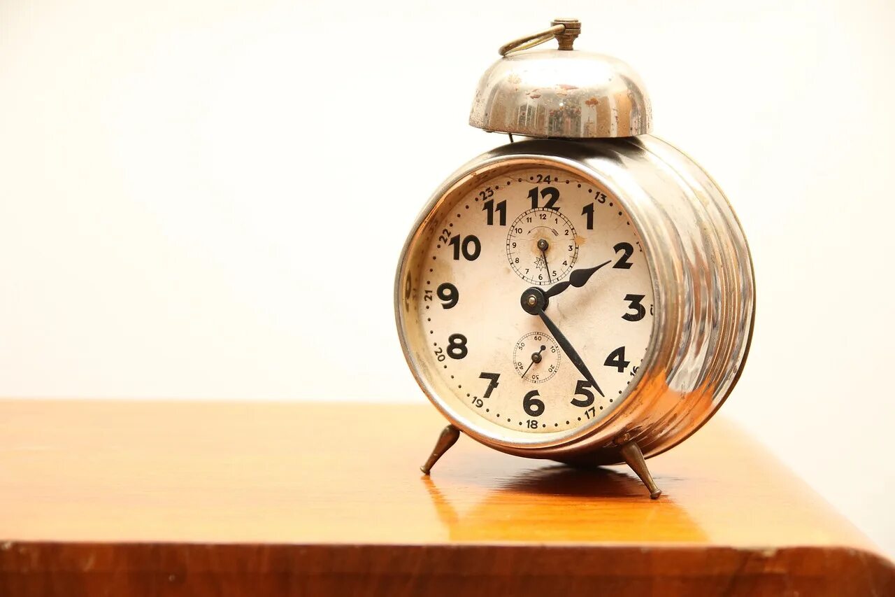 It is an old clock