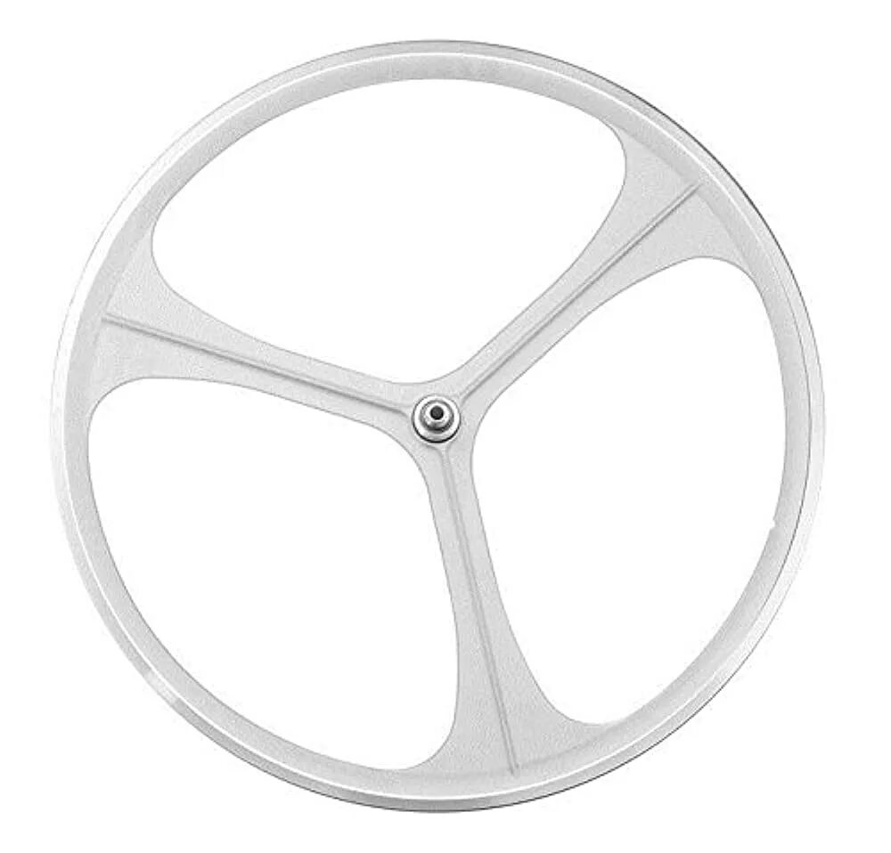 Soft spoke. Wheelset 700c для fixed. white wheels. 3 spoke 47mm  28&quot; tubular. 144 спицы велоколесо.