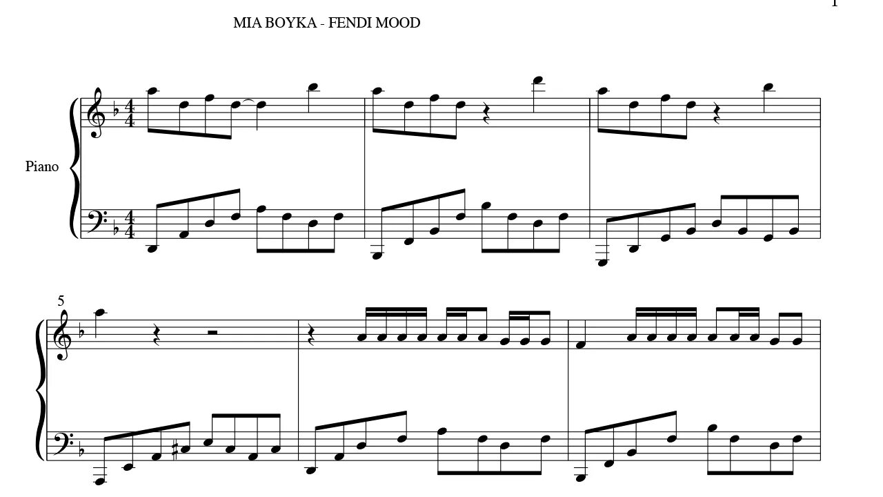 Текст песни гагарин миа. Fendi mood Mia Boyka. Fendi mood Миа Бойка. Ноты на фортепиано Миа Бойко Гагарин.