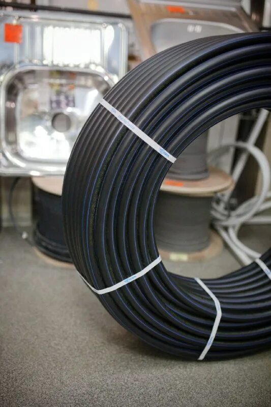 п. Rg690-cu+2*0,75 pe 305m кабель коаксиальный atis купить в россии. метраж бухты. метраж бухты. труба пнд 110 пэ 100 sdr 17.