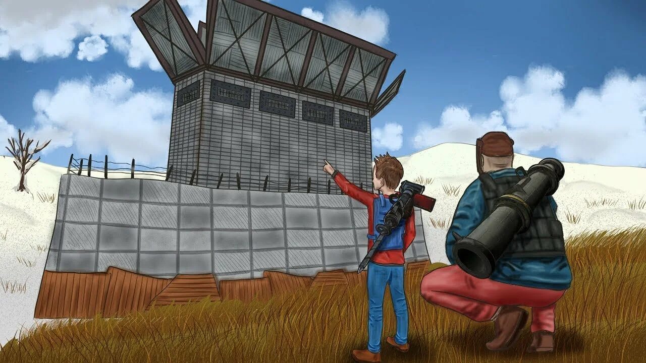 Друзья rust. Раст дуо. раст арт. rust арты.