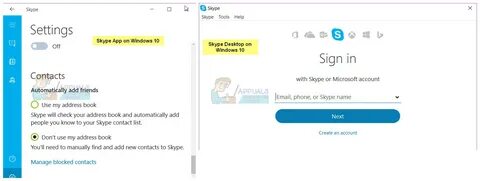 Skype 10