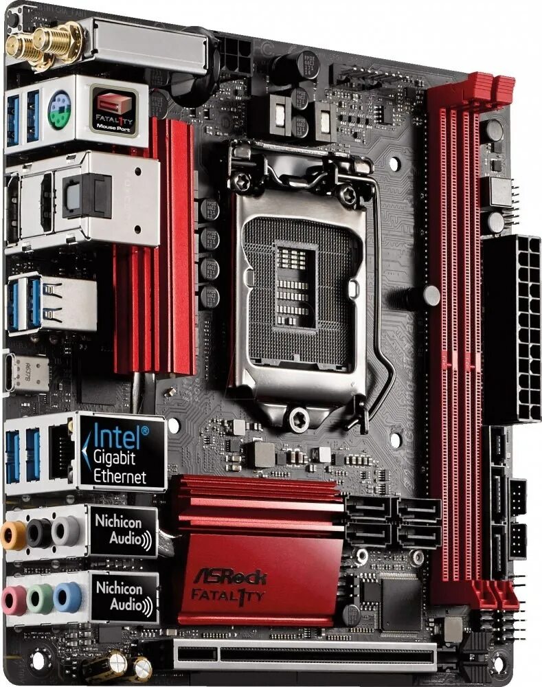 Asrock gaming itx ac. ASROCK Mini ITX z270. ASROCK z270 fatal1ty. Материнская плата ASROCK z270. ASROCK fatal1ty ITX.