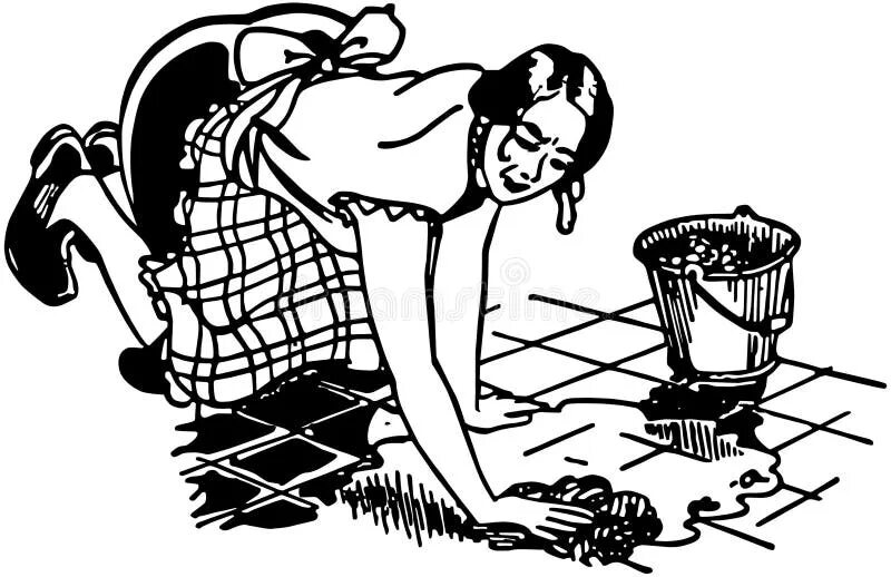 She mop the floor. Женщина моет пол. В одном халатике моет пол. Женщина с тряпкой. Мытье пола.