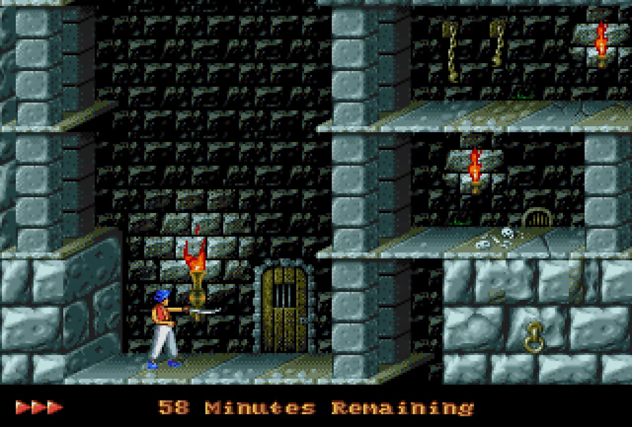 Игра на денди принц персии. Принц Персии на сеге. Prince of Persia Sega Mega Drive. Принц Персии 1989 сега. Принц Персии первая игра 1989.