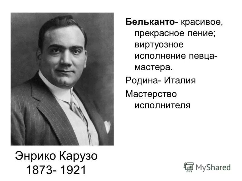 Бельканто что это. Энрико Карузо оперный певец. Презентация Энрико Карузо. Певцы Бельканто. Выдающиеся исполнители Бельканто.