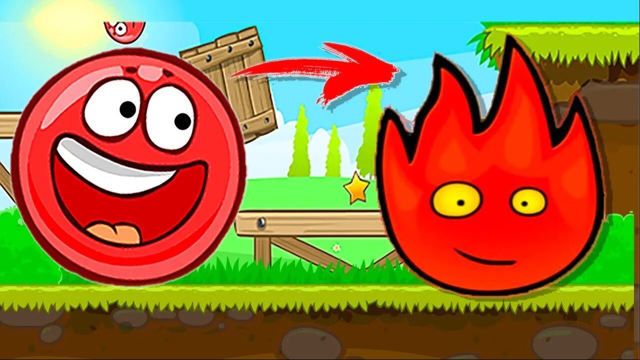 Бесплатная игра red ball