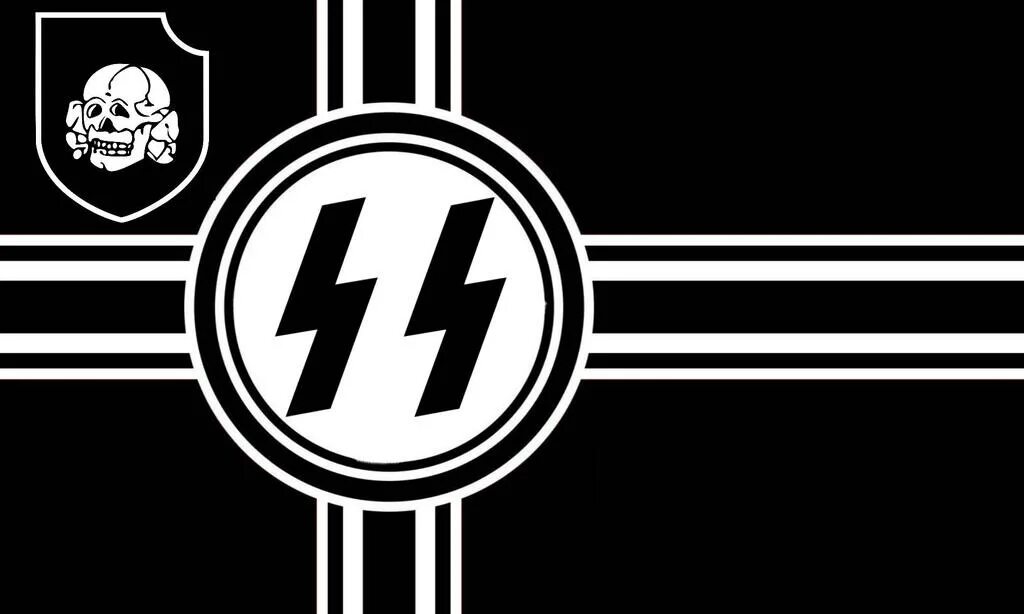 Флаг Тотенкопф СС. Символика Ваффен СС. Флаги дивизий СС. Третий Рейх флаг. Сс три