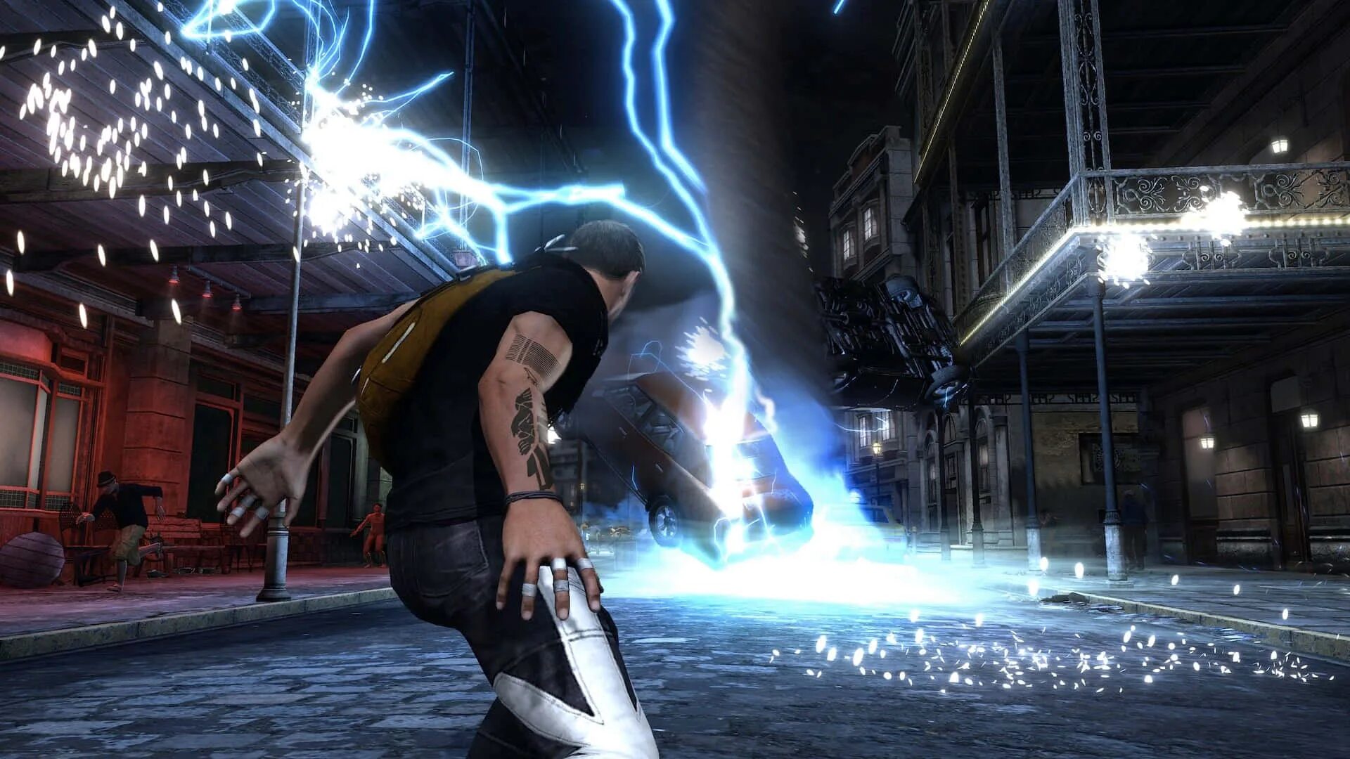 Инфеймос 2. Infamous 2008. Infamous 2 ps3. Дурная репутация 2 ps3. Игры где есть способности