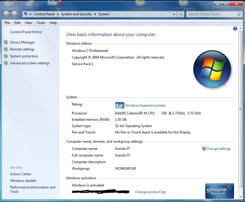 System memory windows. Параметры системы виндовс 7. характеристики оперативной памяти windows 7. мой компьютер свойства системы. установленная память.